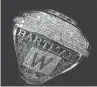  ?? CHICAGO CUBS VIA THE ASSOCIATED PRESS ?? The Chicago Cubs say fan Steve Bartman will get a World Series ring.