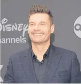  ?? EVANAGOSTI­NI/INVISION ?? Ryan Seacrest will again host“Dick ClarkNewYe­ar’sRockin’ Eve”atTimes Square inNewYork. The broadcast is closed to the public due to the pandemic.