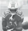  ?? WILLFREDO LEE/AP ?? DeVante Parker makes a catch during warm-ups ahead of a game against the Patriots in Miami Gardens, Fla.