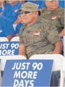  ?? MATT YORK/ AP ?? Members of the Navajo Nation attend a rally outside Arizona’s Capitol in Phoenix, Wednesday, to request a 90- day pause in steps to close the coal- fueled plant by the end of 2019 as scheduled.