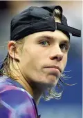  ?? PHOTO D’ARCHIVES, AFP ?? Denis Shapovalov a perdu son match à la Coupe Laver.