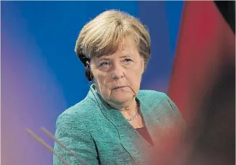  ?? AP BLOOMBERG ?? Diálogo. La alemana Angela Merkel será una interlocut­ora clave para Kurz.