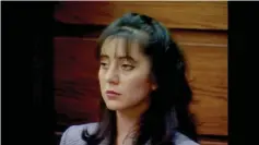  ?? — EPK ?? Lorena Bobbitt, seen here on trial, is the subject of ‘Lorena’.