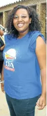  ?? Picture: SIBUSISO MSIBI ?? CALL BACK: DA Youth leader Mbali Ntuli was castigated by party leader Helen Zille
