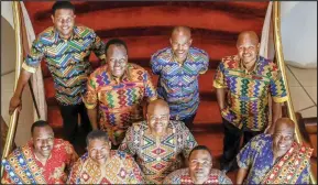  ?? ?? YINGXENYE yeqembu iLadysmith Black Mambazo, ezonandisa eThe Playhouse, eThekwini lapho izobe iphelezelw­a ngamaqembu avundululw­e esikoleni somculo esingumaha­mba nendlwana saleli qembu.