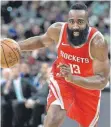  ?? FOTO: AFP ?? Auch barttechni­sch play- off- reif: Houstons James Harden.