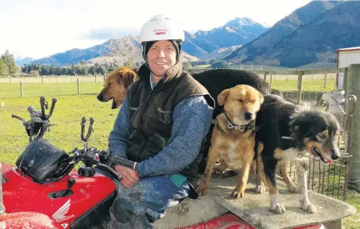  ?? PHOTO: ODT FILES ?? Back on the bike . . . Phill Hunt is standing down as Federated Farmers Otago president next month.