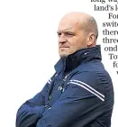  ??  ?? Signs are there: Gregor Townsend was encouraged