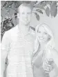  ?? DOLPHINS/COURTESY ?? Lauren Tannehill announced she is pregnant.