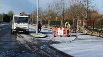  ??  ?? Works began at Ash Lane this week which will result in diversions for a number of weeks.