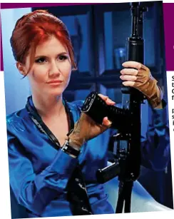  ??  ?? Armed and dangerous: Russian spy Anna Chapman