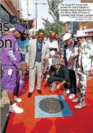 Rappers delighted as Sugarhill Gang get on Music Walk of Fame - PressReader