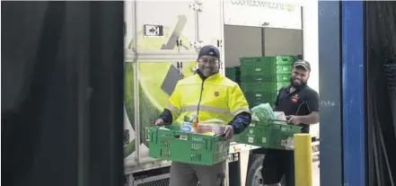  ?? ?? Over 12,500 individual items were donated in the first week of the Foodbank Project Christmas appeal.