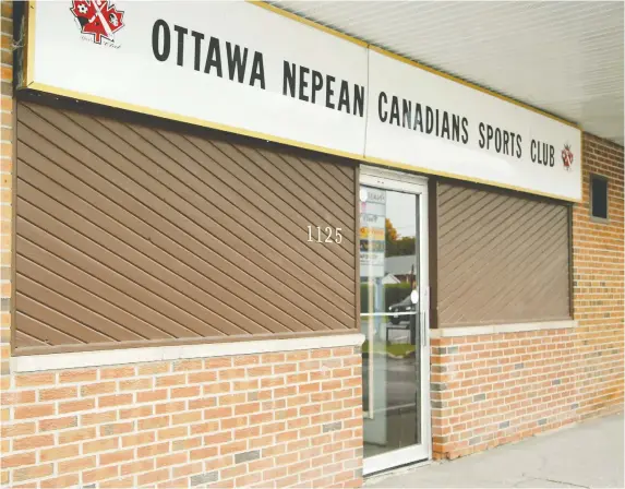  ?? JULIE OLIVER ?? Without fundraiser­s such as bingos and Nevada tickets, money wasn't coming in to help amateur sports, said Ottawa Nepean Canadians Sports Club president Rob Clouthier.