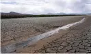  ?? Photograph: Nathan Howard/AP ?? California is bracing for its third devastatin­gly dry year.