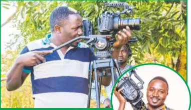  ?? ?? Emmanuel Mwape is a multi award-winning Filmmaker