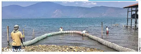  ??  ?? Medida. La longitud de las ecobordas es de entre 25 a 100 metros.