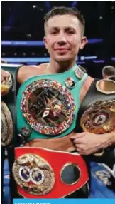  ??  ?? Gennady Golovkin