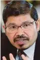  ??  ?? Chief statistici­an Datuk Seri Dr Mohd Uzir Mahidin