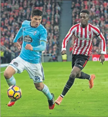  ??  ?? BESTIA NEGRA. El Athletic le ha cogido la medida al Celta en los últimos tiempos.