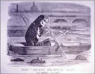  ??  ?? The Silent Highwayman (1858): a Punch cartoon
