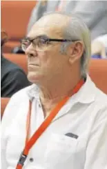  ?? R. DOBLADO ?? Juan Cortés, padre de la víctima, en el Parlamento andaluz