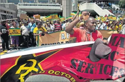  ?? Photo: David Harrison ?? Mistake: The SACP has abandoned the working class, peasants and the poor.