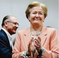  ?? Ailton de Freitas - Ag. O Globo ?? Ana Amélia (PP-RS), senadora que deve ser vice na chapa de Geraldo Alckmin (PSDB); anúncio está perto