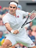  ?? Picture: PA. ?? Federer has advanced.