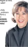  ?? WWW.FACEBOOK. COM/BOCADILLOS­LINGUISTIC­OS/ ?? Doctora Aida Vergne, profesora universita­ria y lingüista