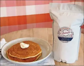  ?? COURTESY OF PANCAKE SOCIAL ?? Buttermilk pancake mix from Pancake Social.