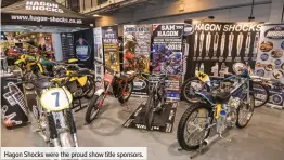  ??  ?? Hagon Shocks were the proud show title sponsors.