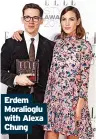  ?? ?? Erdem Moralioglu with Alexa Chung