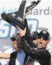  ?? Rick Scuteri / Associated Press ?? Kevin Harvick regained the NASCAR Cup points lead.