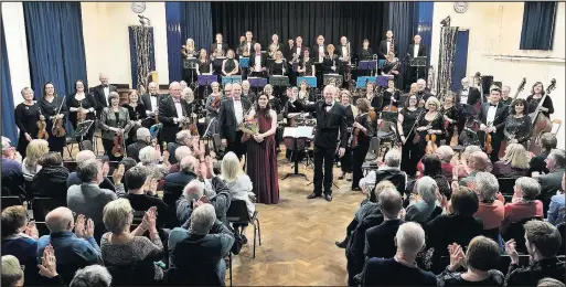  ??  ?? ■
Charnwood Orchestra performed at Humphrey Perkins School in Barrow-upon-Soar.