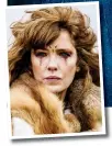  ??  ?? Woad to glory: Kelly Reilly plays a warrior, left, in TV’s Britannia