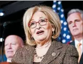  ?? J. SCOTT APPLEWHITE/AP ?? GOP Rep. Diane Black, chair of the House Budget Committee, says “now is our moment to achieve real results.”