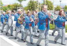  ?? ARCHIVFOTO: MARTIN BAUCH ?? Der traditione­lle Festumzug beim „my_feschd“des Musikverei­ns Westhausen.