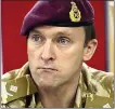  ??  ?? SCEPTICAL: Major General Jonathan Shaw has doubts