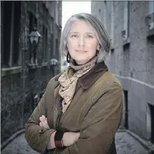  ??  ?? Canadian crime novelist Louise Penny spends an evening with her fans on Aug. 28 at St. Andrew’s Wesley United Church — a presentati­on of the Vancouver Writers Festival.