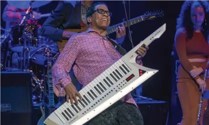  ??  ?? Crowd-pleaser ... Herbie Hancock performing at the Barbican as part of the London Jazz festival. Photograph: Richard Gray/EMPICS Entertainm­ent