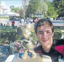  ??  ?? MAGIC AWAITS: Putaruru teenager James Hamilton has been accepted into the Disney Management Programme where he will spend 12 months in Orlando.