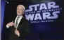  ?? CHRIS PIZZELLO—ASSOCIATED
PRESS ?? Anthony Daniels arrives at the world premiere of “Star Wars: The Rise of Skywalker” on Monday, Dec. 16, 2019, in Los Angeles