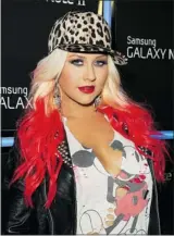  ?? Getty Images for Samsung/files ?? Private photograph­s of singer Christina Aguilera appeared online.