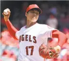  ?? Jayne Kamin-Oncea / Getty Images ?? Shohei Ohtani struck out 12 Oakland hitters in seven one-hit innings Sunday.