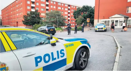  ?? Bild: Johan Jeppsson ?? Bland samtliga av de nio frihetsber­övade personerna finns kopplingar till kriminella nätverk, enligt polisen.