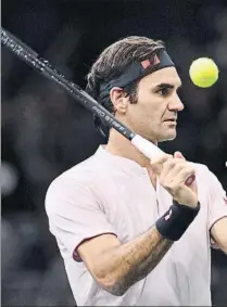  ?? FOTO: GETTY ?? Roger Federer, cómodo acceso a ‘semis’ en dos partidos