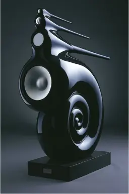  ??  ?? Bowers &amp; Wilkins’ famous Nautilus design is still bewitching customers after more than 20 years.