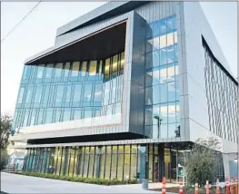  ??  ?? THE GIFT will help expand the county’s biotech industry in general and the scope of LA BioMed’s Torrance institute, shown above, in particular.