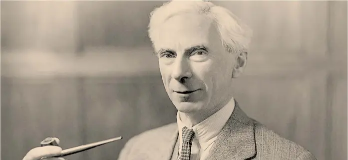  ?? ?? Humanista. Desencanta­do con las ideologías y los fanatismos religiosos, Bertrand Russell dejó un profundo legado, postulados por la paz y el futuro de la humanidad.